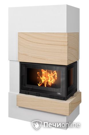 Печь-камин ABX Norfolk (угловой), песчаник, правый в Копейске